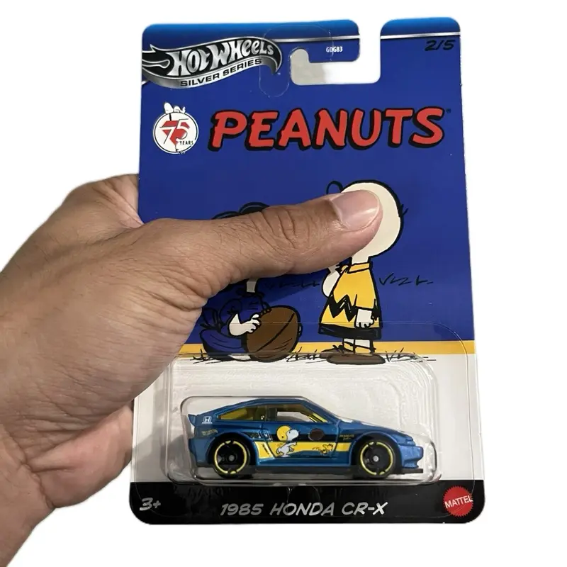 Hotwheels Honda Crx peanuts Diecast car