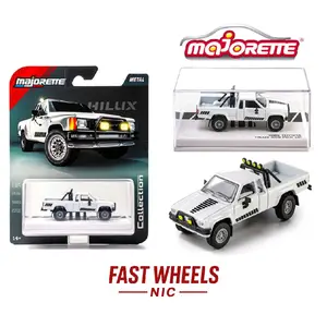 Majorette 1:64 Collector Series Wave 4 2026 - 1985 Toyota Hilux SR5 4×4 - White - Diecast