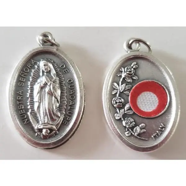 Our Lady of Guadalupe Third Class Relic Medal