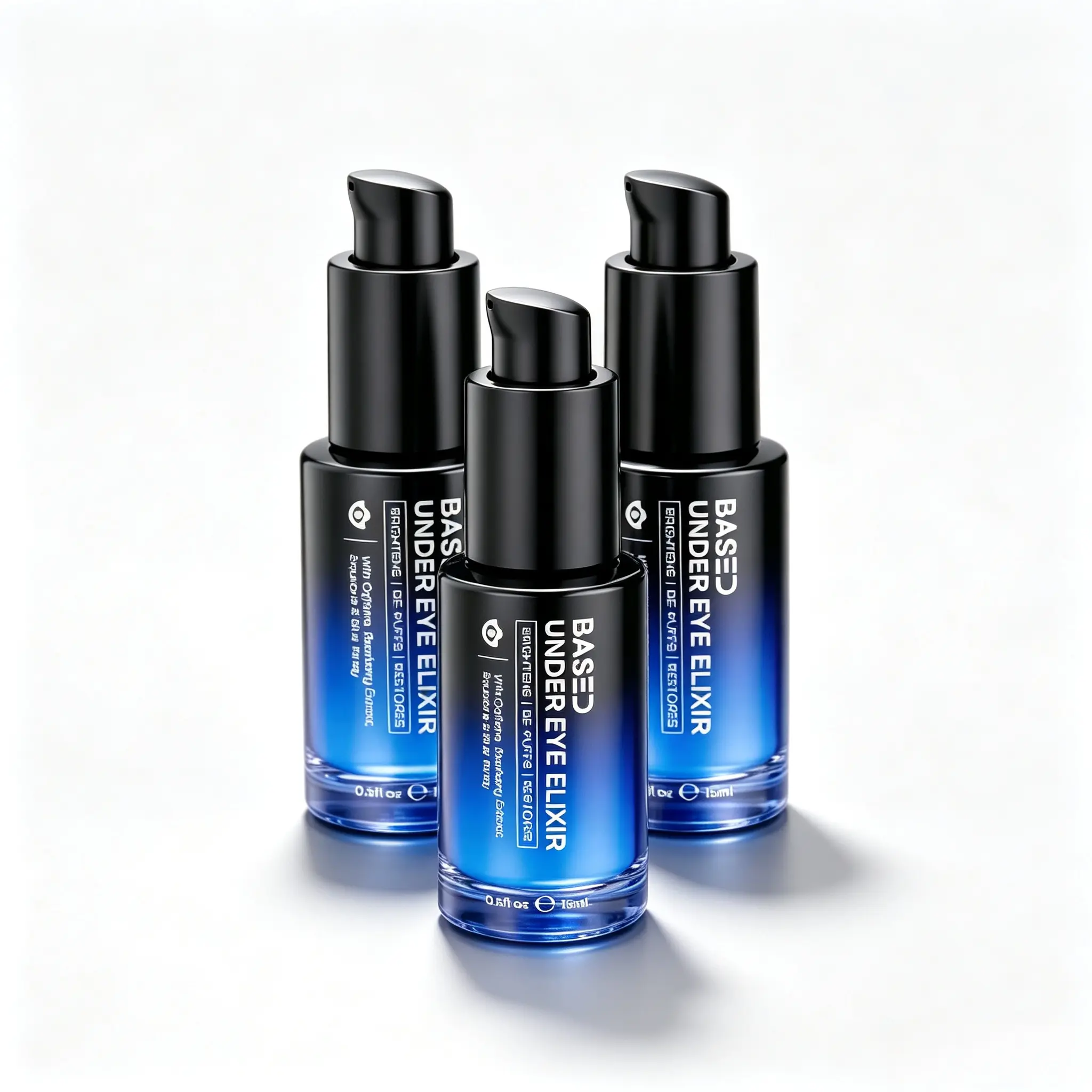 3PCS BASED Under Eye Elixir | Hydrating Eye Cream for Tired-Looking Eyes |Simple, Effective, BASED|Refreshing Night & Day Routine