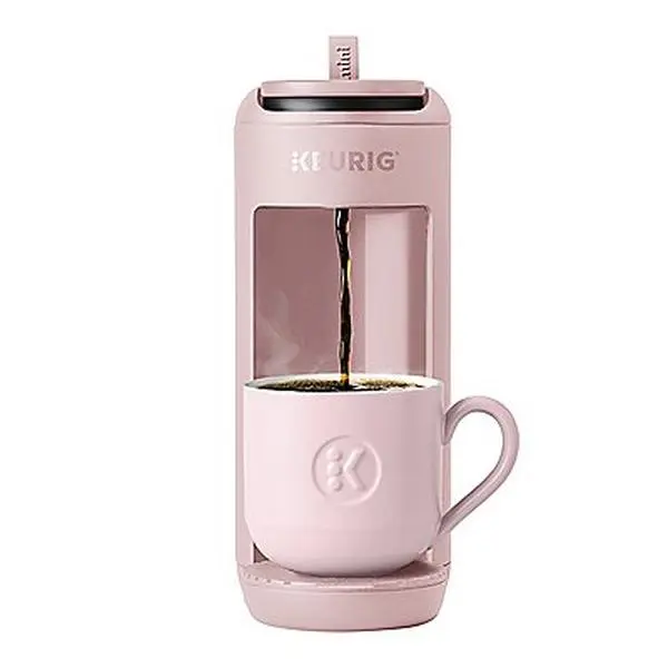 Keurig K-Mini Mate Coffee Maker - Single Serve Coffee Maker - Colorful K-Cup Pod Brewer - The Smallest Travel Keurig - Up to 12oz Cup Size