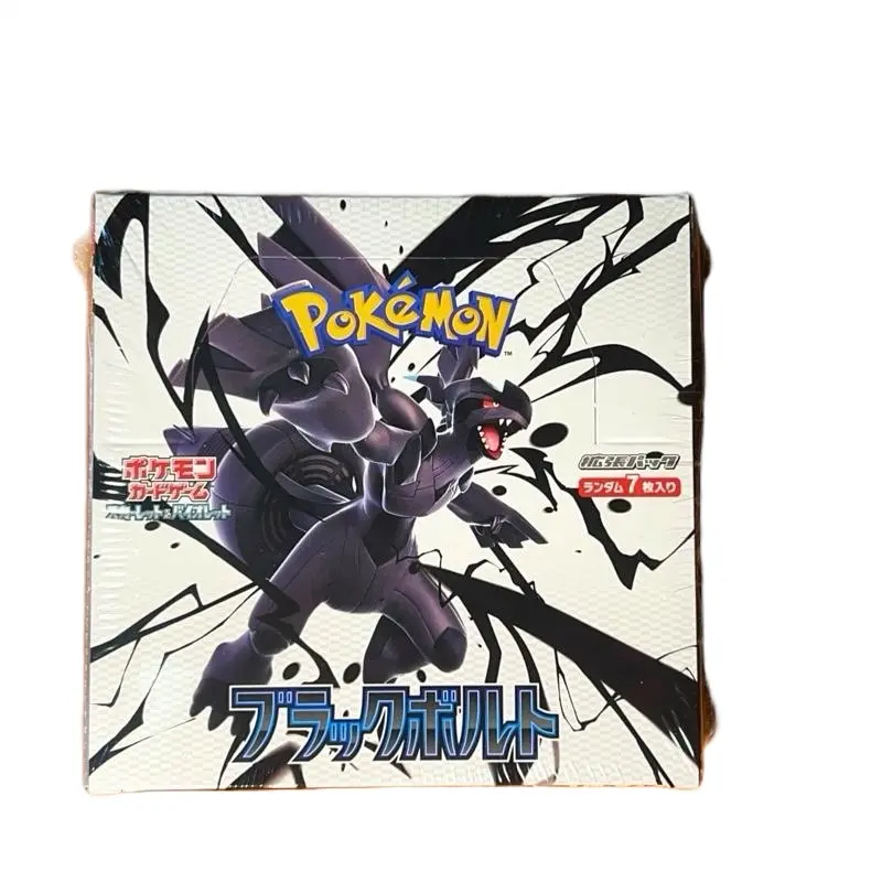 japanese black bolt booster box Pokemon Japanese TCG main image 0