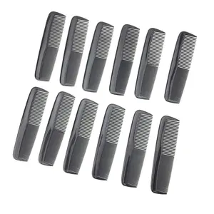 12-Piece Portable Dual-Row Hair Comb Set, Thickened Dense & Sparse Combs, Ideal for Styling & Cutting, Compact Travel-Friendly Design