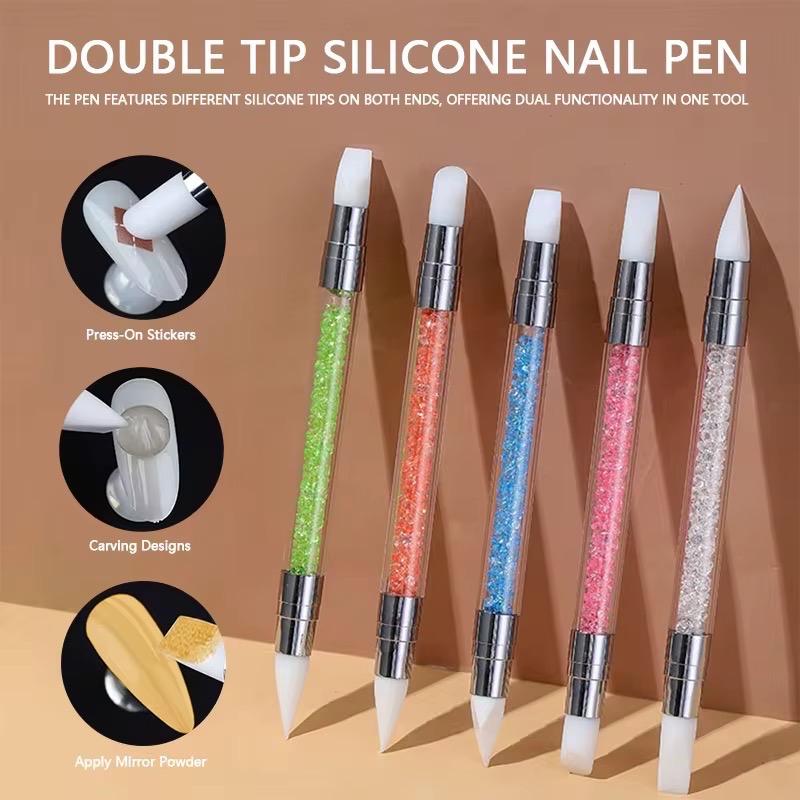 Modelling Gel - Combo 3 Hũ Gel Nặn 3D White Clear Pearl White UV LED 15ml