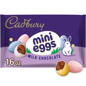 MINI EGGS Milk Chocolate, Easter Candy Bag, 16 oz Snack