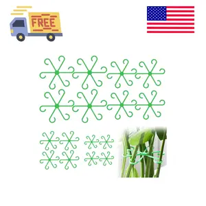 16pcs Plant Support for Indoor Plants, Plant Stem Support, 4 Sizes