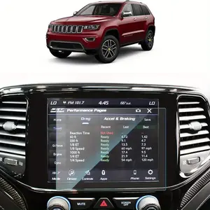 8.4 Inch Car GPS Navigation Tempered Glass Screen Protector for Jeep Grand Cherokee 2019-2021, Durable & Clear Display Protection