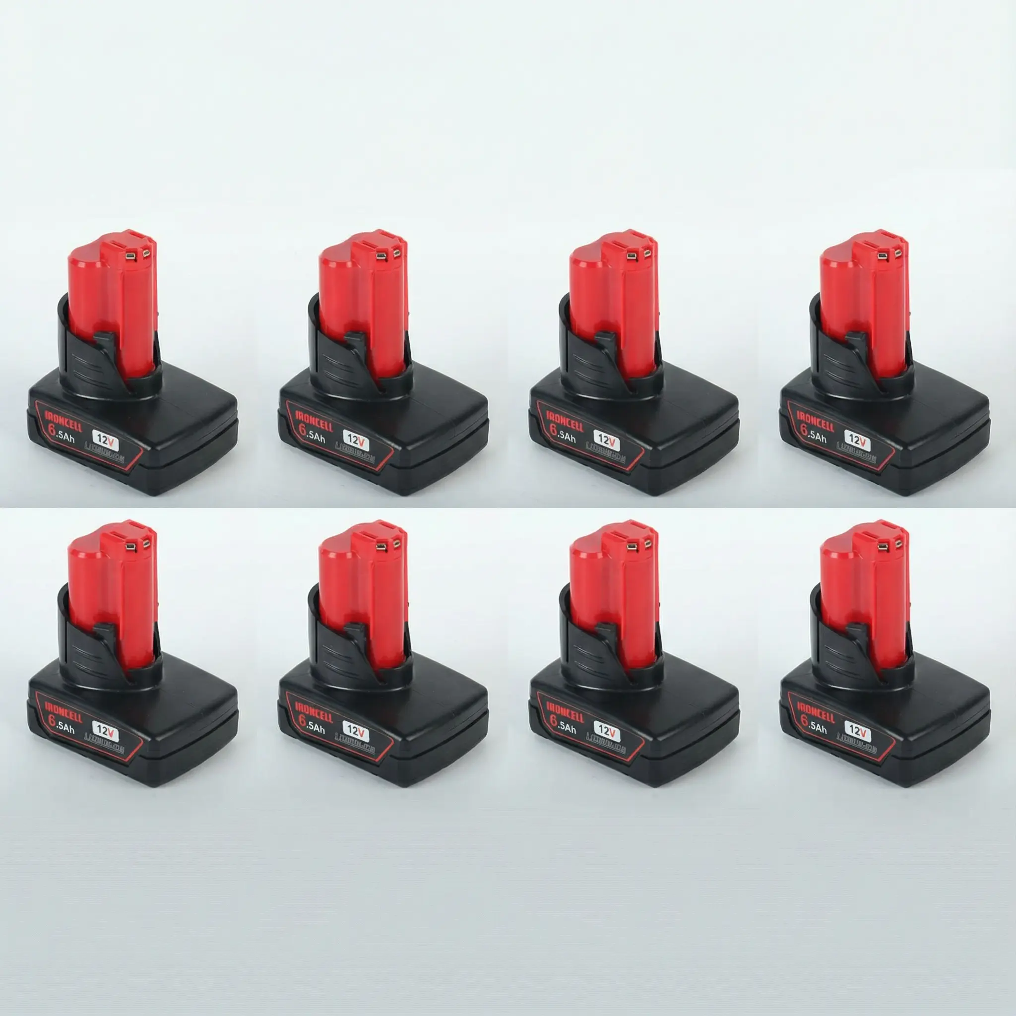 6.5Ah 12V Battery Compatible for Milwaukee ΛΛ12 Battery 48-11-2401 48-11-2412 48-11-2411 48-11-2420 48-11-2410 12Volt ΛΛ12 High Capacity Replacement Lithium Battery for Cordless Power Tools