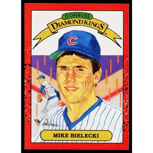 Mike Bielecki 1990 Donruss #9b Chicago Cubs