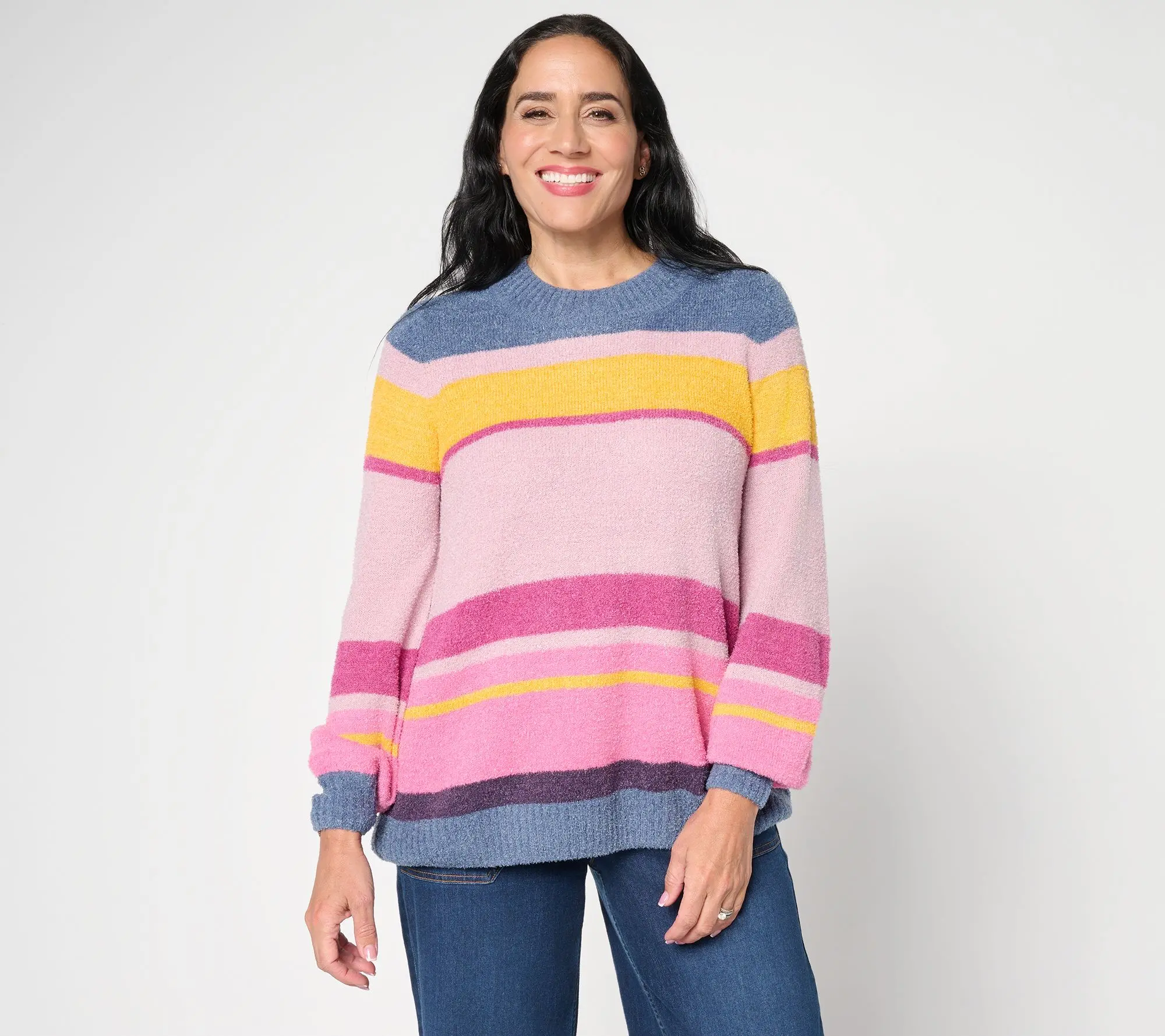 LOGO by Lori Goldstein Paint Box Sweater