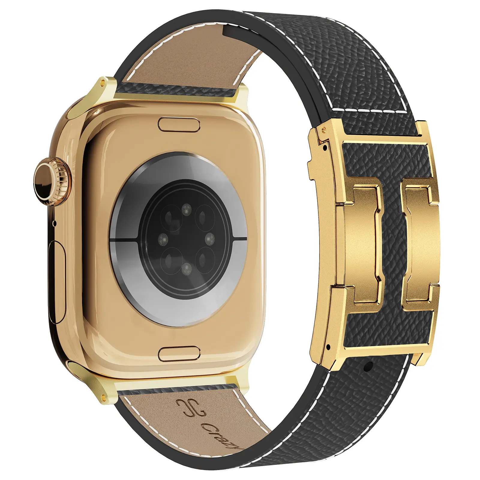 Black Band+Gold Buckle
