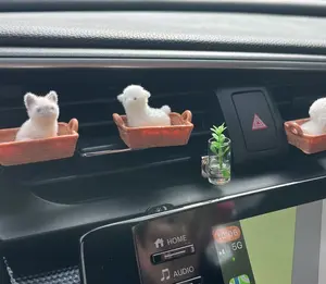 Car Pet Fresher Vent Clip , Cute Car Accessories , Car Decor ,