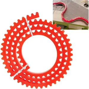 78 Inch Woodworking Profiling Strip, Flexible Curve Template, Excellent Rebound, Adjustable & Fixed Complex Shape Contour Woodworking Tool Templates Guide for Transferring Curved Patterns
