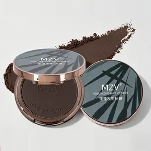 Fluffy Hair Powder Cake | Covers Gray Hair, Adds Volume & Natural Fluffy Finish | One-Time Touch-Up & Color Repair Hair Cushion Powder, Root Touch Up Hair Color Powder, Sweatproof, Travel-Ready