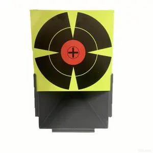 Durable Wall-Mounted Carbon Steel Funnel Target Set, Includes Ammo Storage, Ideal for Shooting Practice, Robust and Long-Lasting