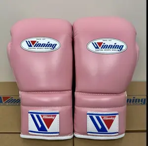 Winning Leather Lace-Up Boxing Gloves for Men and Women All OZ