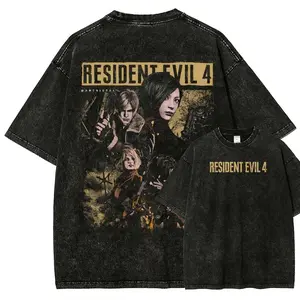 Resident Evil Unisex Fit Washed T-Shirt33