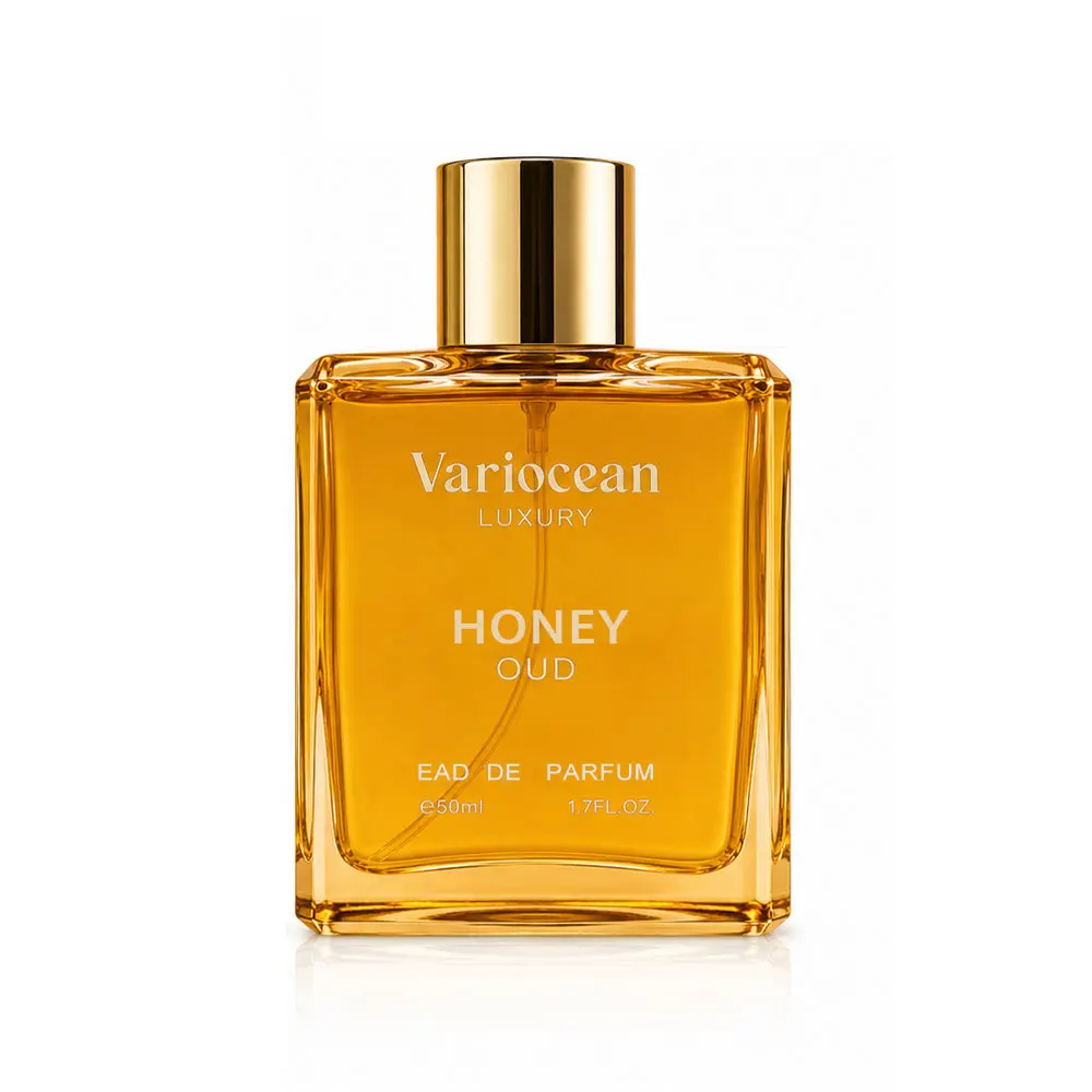 Warm Vanilla Honey Oud Perfume 50ml (1.7 oz) | Intense Luxury Arabian Fragrance, Long-Lasting Sweet Wood Scent for Unisex, Cruelty-Free Clean Essential Oil Cologne, Unique Gift for Drivers