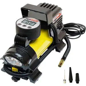 12V DC Portable Air Compressor Pump, Digital Tire Inflator