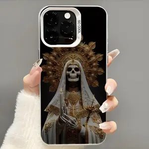 Santa Muerte Phone Case  Phone Case For iPhone 14 16 15 11 12 13 Pro Max Mini Plus Shockproof Cover