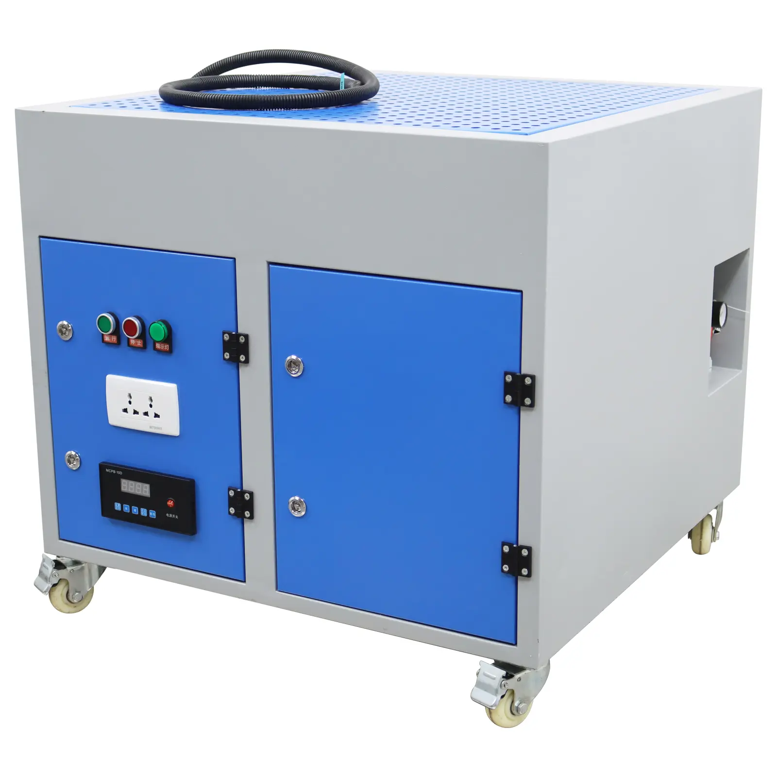 220V Vacuum Welding Fume Dust Collector for Metal Working Grinding Dusting Bench 2.2KW Welding Smoke Air Purifier