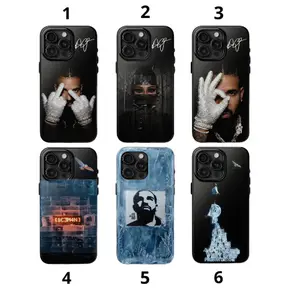 Champagnepapi Ice Man Signature Phone Case, 2026 Diamond Gloves Phone Cover, Mr Graham 17 Air Pro Max