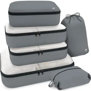 Packing Cubes for Suitcases - Light Packing Cubes for Travel, Premium Suitcase Organizer Bags Set, Space-Saving Luggage Organizers, Travel Accessories and Essentials