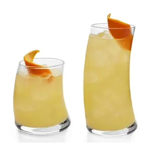 Libbey Swerve 16-Piece Tumbler and Rocks GlassSet