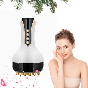 New upgraded version of electric meridian brush massage and abdominal massager, stomach massager, leg massager, full body universal health scraping, suitable for holiday gift giving, Usb Rechargeable Massagers