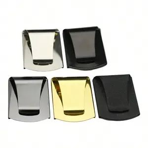 Stainless Steel Money Clip, 1 Count Business Card Holder, Bank Card Holder, Credit Card Holder, Proofing Clips, Desk Organizer for Home Office