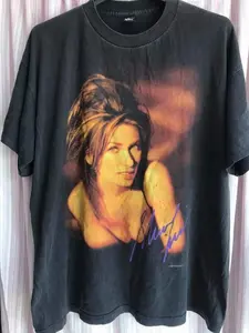 Vintage 1998 Shania Twain T-Shirt , Shania Twain Retro Style Gift For Men Women Unisex T-Shirt