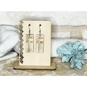 Public Library Earrings