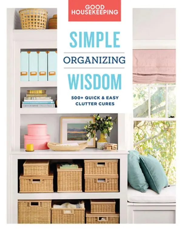 USED Hard Cover Book - Good Housekeeping Simple Organizing Wisdom: 500+ Quick & Easy Decluttering Tips Guide with Storage Solutions Volume 3 by Laurie Jennings (English), Room-By-Room Guide