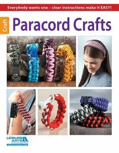 USED-Paracord Crafts: 11 Projects Plus Tips and Techniques for Knotting by Leisure Arts (Paperback)