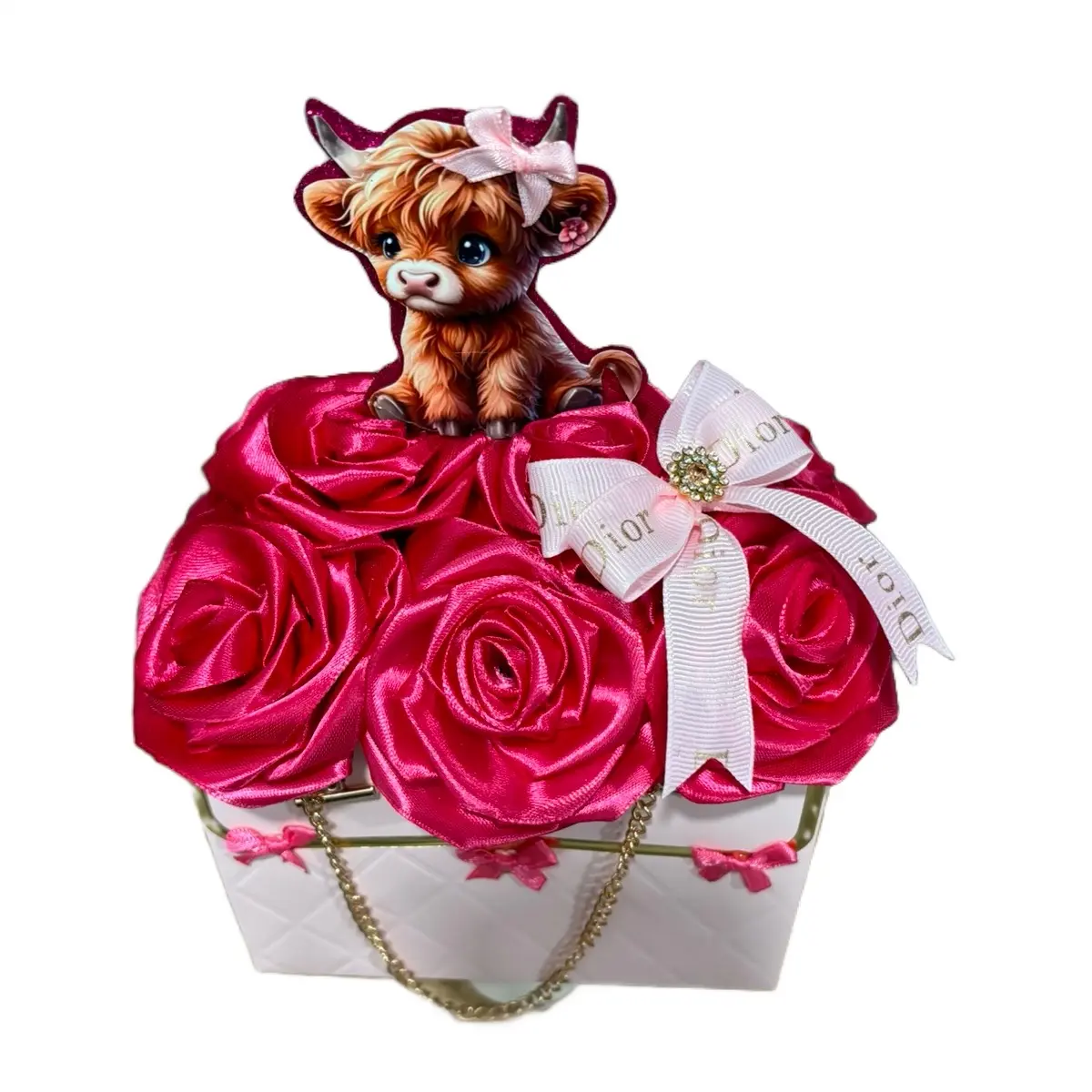 Pink cow bouquet Pink cow bouquet