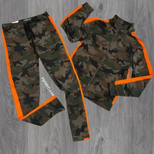 Rebel - SLIM Solid Track set (Camo - Orange) 513 - 413 T
