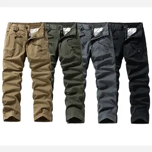 Retro Work Pants Straight Leg Classic & Versatile Fit for Work & Casual Outings - Straight Leg Design & Retro Style for Timeless Look