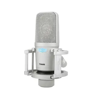 Alctron TH600 professional studio large diaphragm condenser recording microphone for vocal instrument pickup live broadcast