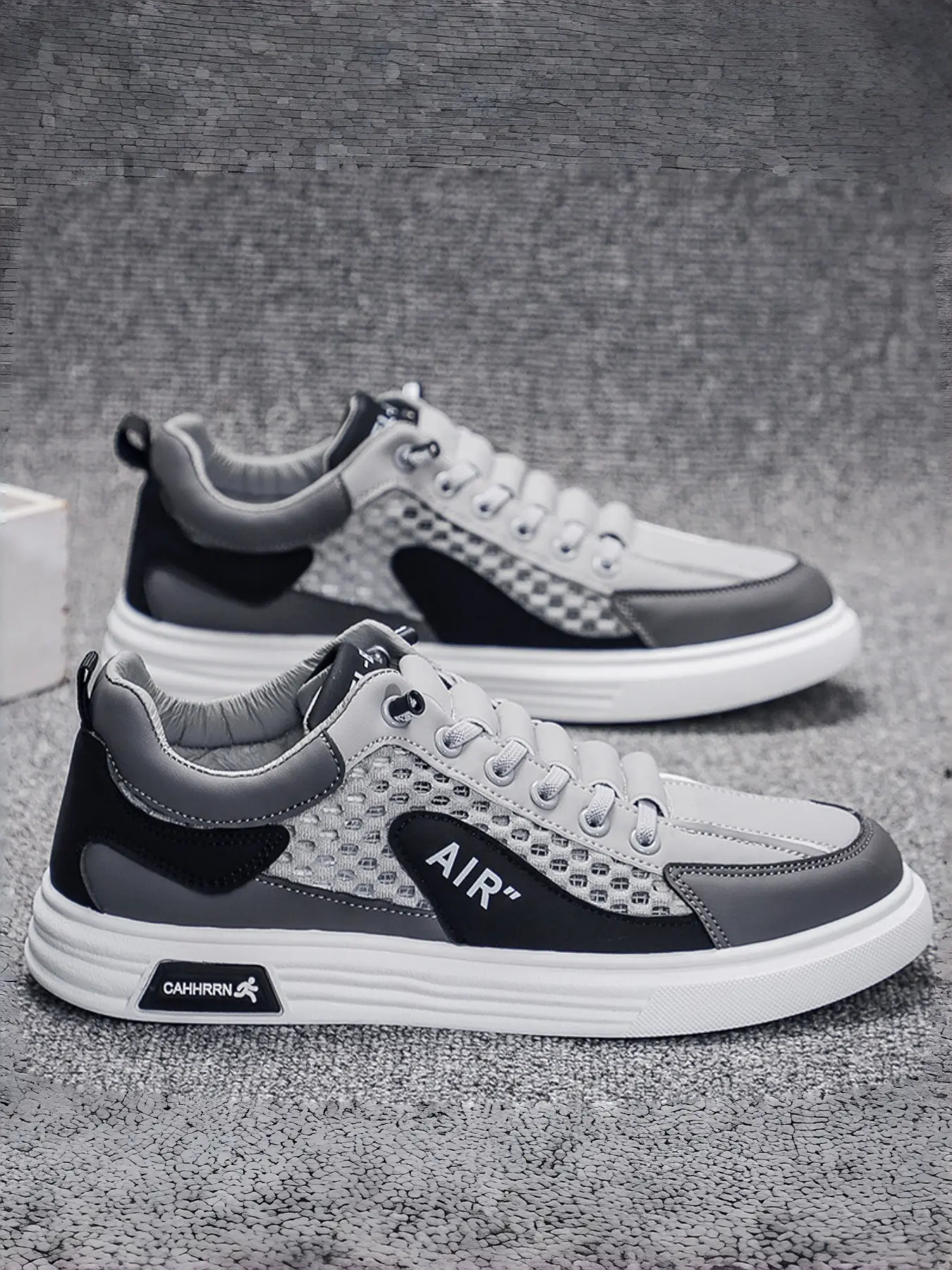 Breathable Mesh Versatile Men's Shoes for Students, Fashionable Lightweight Sporty Casual Sneakers, Lightweight Athletic Sneakers Sports Shoes Walking Shoes, Trendy Walking Sneakers