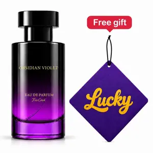 Free Aroma Freshener with Purchase | Obsidian Violet Eau De Parfum for Women | Elegant Floral Gourmand--=%2=- Perfume=%2=-- | Long Lasting Luxury Scent for Date Night long-lasting perfume