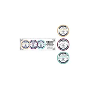 C.O. Bigelow Lip Salve Tin Trio in Herbal Mint, Apple & Coco Vanilla