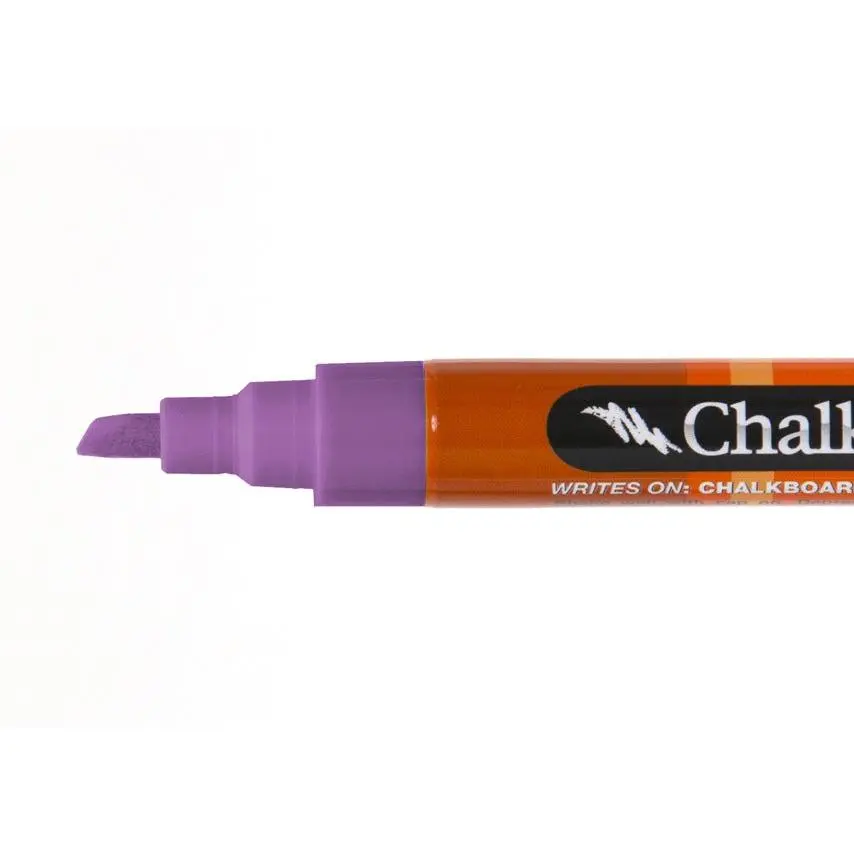Chalk Ink® Grape Jelly 6mm Chisel Tip Wet Wipe Marker