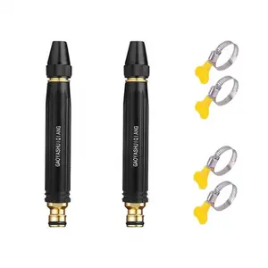 Buy one, get one free!! Car wash nozzle - high-pressure water gun, suitable for home use, watering plants and vegetables, powerful booster hose nozzle