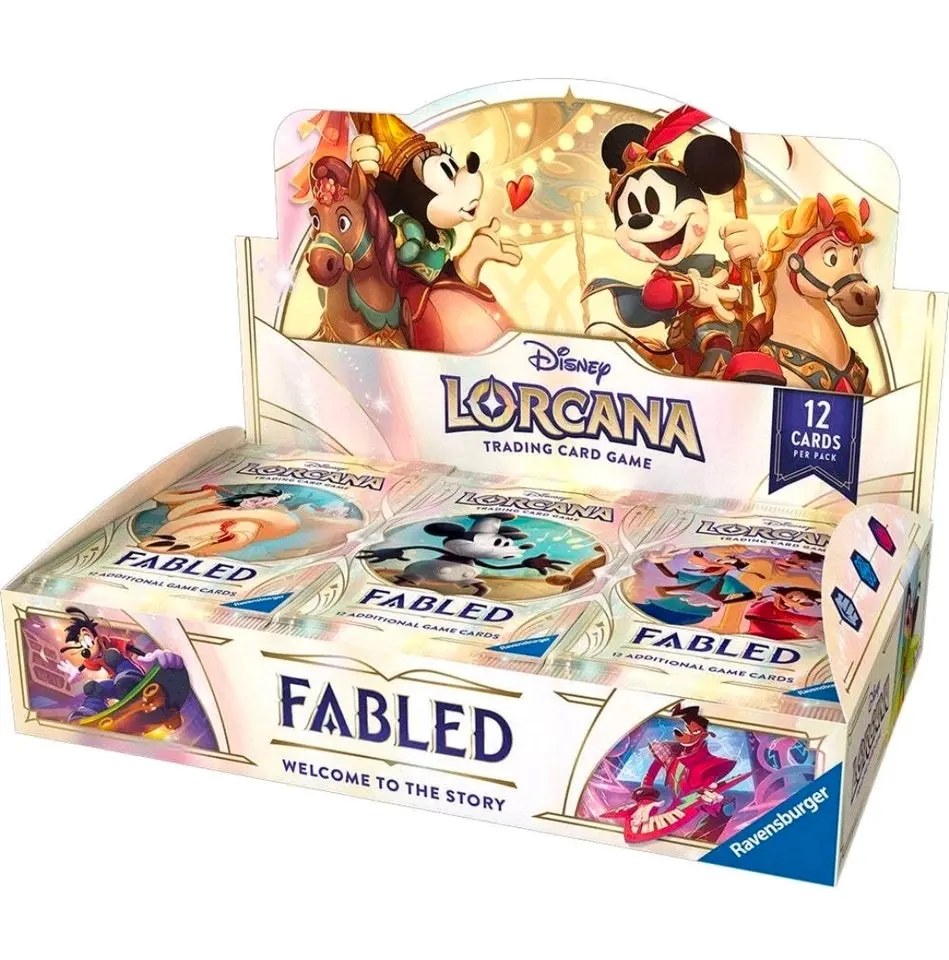 Lorcana FABLED Booster Box - 24 booster packs!