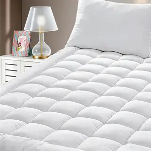 Queen Mattress Topper for Back Pain Extra Thick Cooling Pad Cover with 8-21 Inch Deep Pocket 3D Snow Down Alternative Fill500 Soft Protector for Queen Size Bed