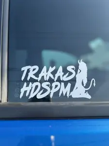 TRAKAS HDSPM Girl with Horns and Tail Car/Window/Wall Decal