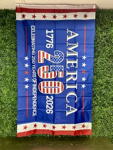 3 Foot By 5 Foot 250 Years Of Independence American Flag