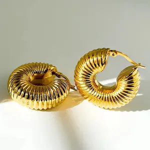 MAYLA RIBBED EARRINGS