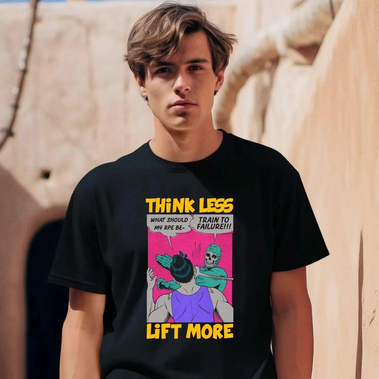 Raskolapparel Think Less Lift More Shirt