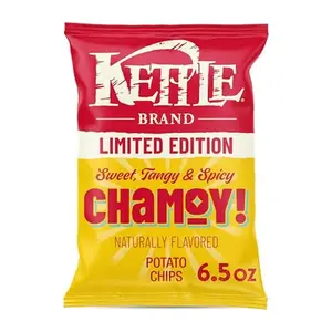 Kettle Brand Limited Edition Chamoy Flavored Potato Chips, 6.5 Oz Bag